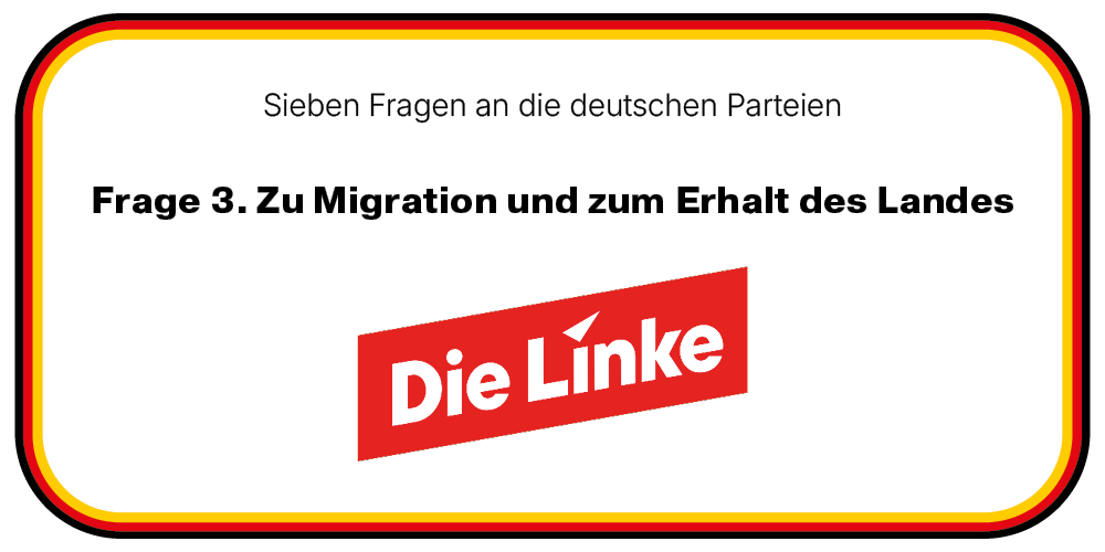Offene Grenzen statt Abschiebungen: So sieht Die Linke Deutschland in 30 Jahren