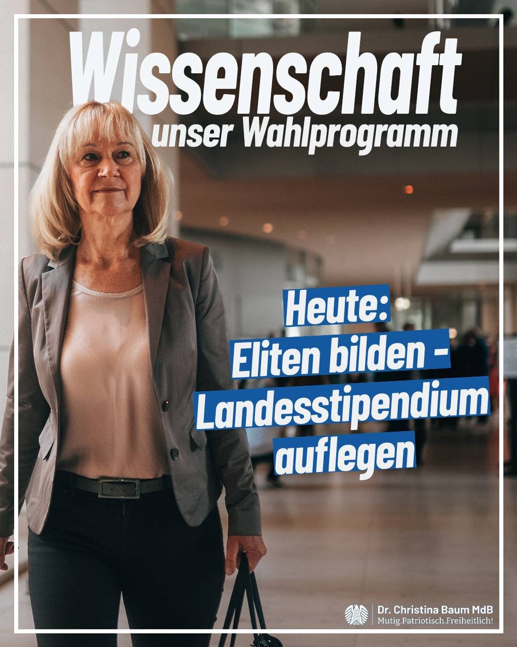 Teil 5: Wissenschaft – Heute: Eliten bilden – Landesstipendium auflegen